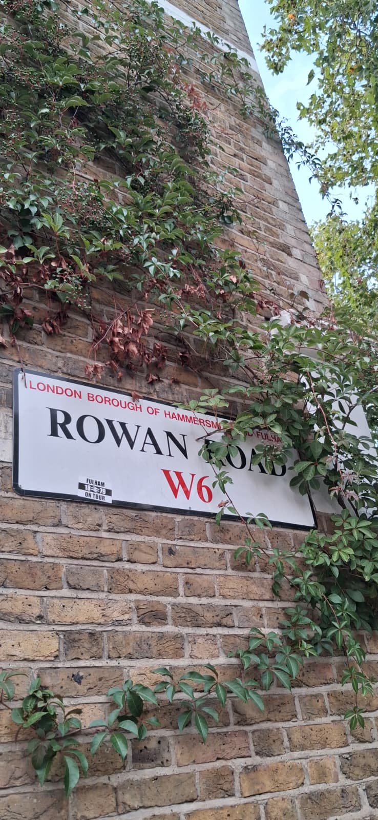 Rowan Road Street Sign & Surrounds (5 Sept 2026)